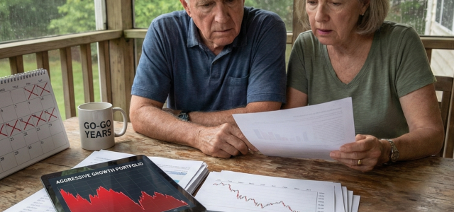 portfolio with higher investment returns offers greater spending upside than a lower-growth portfolio